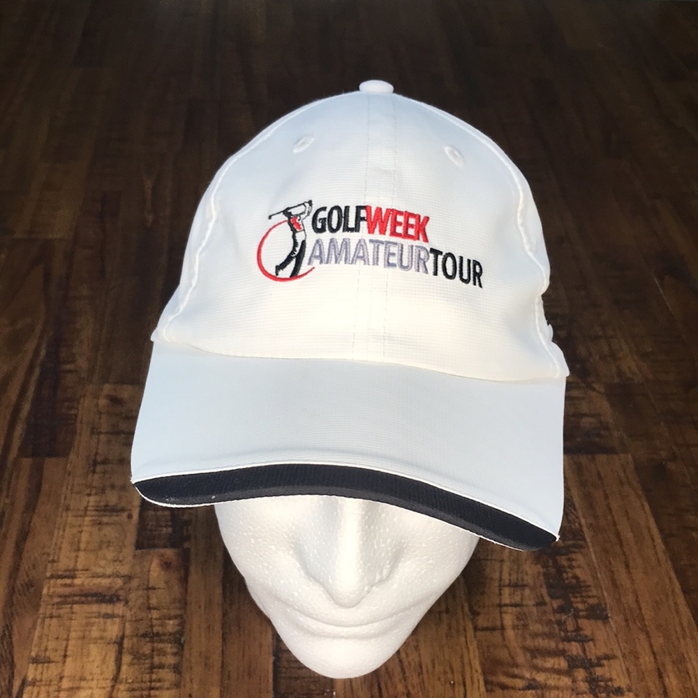 White Golf Week Amateur Tour golf hat